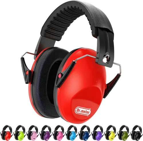 Miniatura 24 de Orejeras con cancelación de ruido del Dr.meter: auriculares con cancelación de ruido SNR27.4 con diadema ajustable, orejeras con protección auditiva