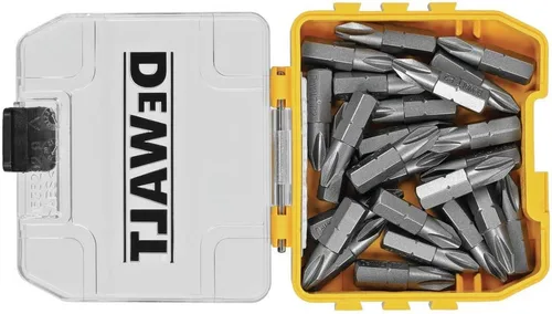 Miniatura 2 de Juego de destornilladores DEWALT, Phillips #2, 1 pulgada, 25 piezas (DWAF2002B25), Amarillo