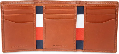 Miniatura 21 de Tommy Hilfiger - Cartera para hombre, triple pliegue, delgada, incluye ventana de identificación y tarjetero para tarjetas de crédito