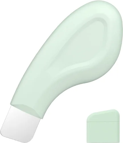 Sookga Herramienta Removedora de Puntos Negros, Raspador Facial de Silicona para Limpieza Profunda, Espátula Facial Exfoliante, Removedor de Puntos