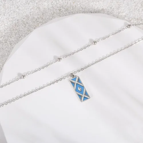 Miniatura 85 de CHIC & ARTSY Tobilleras de plata de ley S925 para mujer, pulsera de tobillo ajustable multicapa para playa, joyería de verano para mujer, de 10 a 11