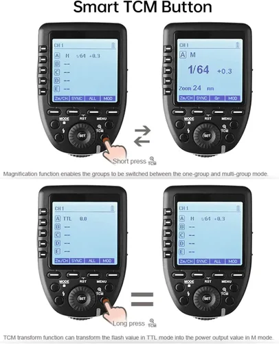 Miniatura 7 de Godox Disparador de flash inalámbrico Xpro-C TTL para Canon