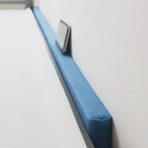 Miniatura 7 de YURRO Cojín rectangular de espuma viscoelástica suave para colchón de pared, protector de cama, extensor de colchón de cama Queen/King, 3.9 in/5.9