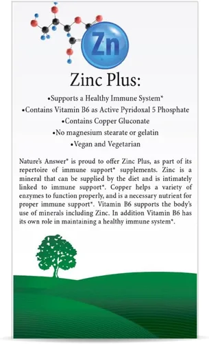 Miniatura 7 de Zinc Plus + Vitaminas para adultos – 25 mg de apoyo inmunológico con B6 60 cápsulas vegetales – Vegano, sin gluten, piclonato de zinc sin crueldad