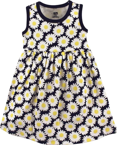 Miniatura 3 de Hudson Baby - Conjunto de vestido y cárdigan de algodón para bebé