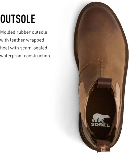 Miniatura 5 de SOREL Botas Chelsea Hi-Line para mujer, Umber, Tawny Buff, 10.5
