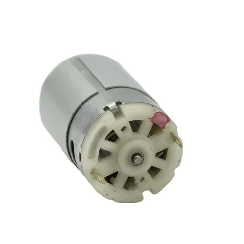 Miniatura 4 de CHANCS RS390 Motor eléctrico DC 12V 14000RPM 12 engranajes motor de dientes para juguete accesorio coche tres ruedas motocicleta cochecito con 1