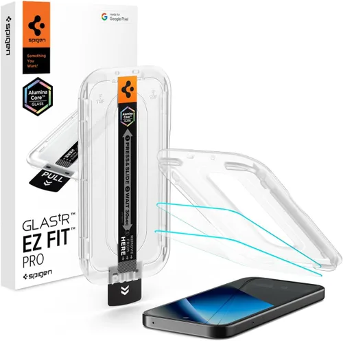 Miniatura 10 de Spigen AluminaCore - Protector de pantalla de vidrio templado [Glas.tR EZ Fit Pro] diseñado para Pixel 10 Pro Fold [2 Pack] Dureza 9H+, durabilidad