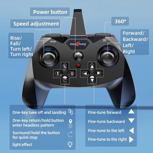 Miniatura 9 de Avión de control remoto de espuma MSKOLER para niños de 8 a 12 años, avión RC de 2.4 GHz con luces coloridas, volteretas de 360° y giros Gris