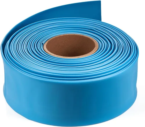 Miniatura 126 de CHANZON - Tubo termorretráctil de poliolefina de 2:1, relación 3/16" (5mm), rollo de 8 pies (2.5M de longitud total), funda transparente