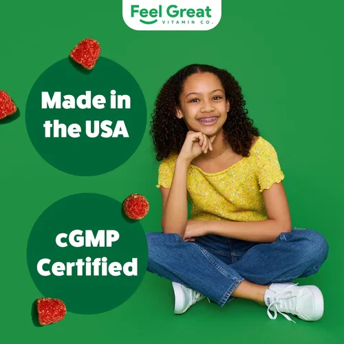 Miniatura 4 de Feel Great Kids - Vitaminas gomosas para ojos Vitaminas esenciales para los ojos luteína y zeaxantina Vitaminas veganas para ojos con sabor a