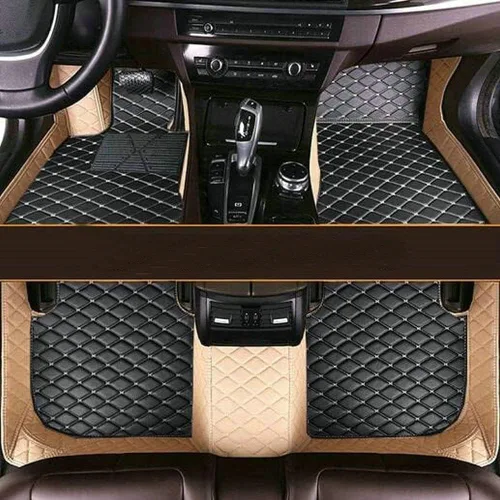 Miniatura 20 de Alfombrillas personalizadas para automóvil compatibles con todos los modelos, sedán, SUV, Coupé, camión, deportes, 1996-2024, de cuero, cobertura