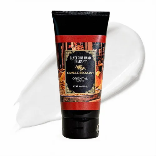 Miniatura 25 de Camille Beckman Crema de terapia de manos de glicerina, miel toscana, 8 onzas