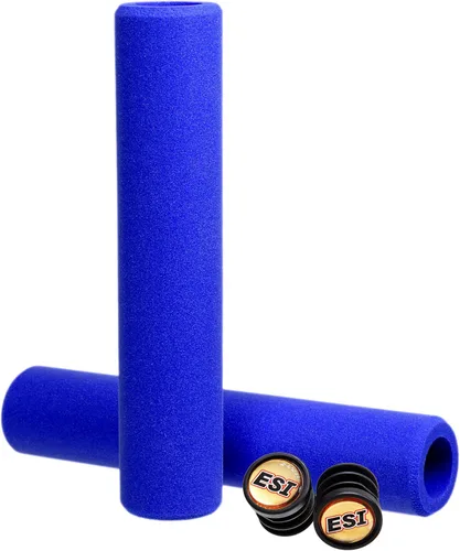 Miniatura 10 de ESI Grips Racer's Edge - Puños de silicona para MTB - Puños finos y ligeros para manillar - Empuñaduras extra ligeras para bicicleta