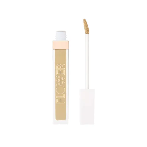 Miniatura 8 de FLOWER BEAUTY by Drew Barrymore Light Illusion Corrector de cobertura completa, difusa ojeras oscuras debajo de los ojos + manchas borrosas – Light