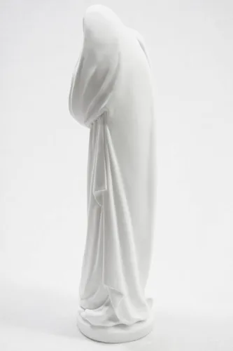 Miniatura 7 de Vittoria Collection Figura de escultura de 12 pulgadas de Virgen María con bebé Jesús niño santo estatua hecha en Italia