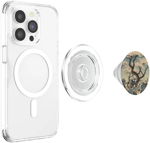 Miniatura 4 de Budo Blossoms Sumo Renaissance Cherry Petals Grace Bouts PopSockets MagSafe PopGrip for iPhone