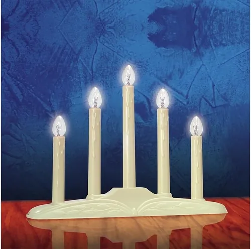 Miniatura 3 de Celebrations candelabro de 5 luces para interior.