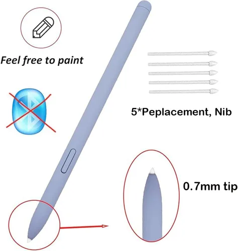 Miniatura 5 de S Pen de repuesto compatible con Samsung Galaxy Tab S10+Galaxy Tab S10 Ultra S Pen Galaxy Tab S 10+ s Pen Stylus con punta gratuita (azul)