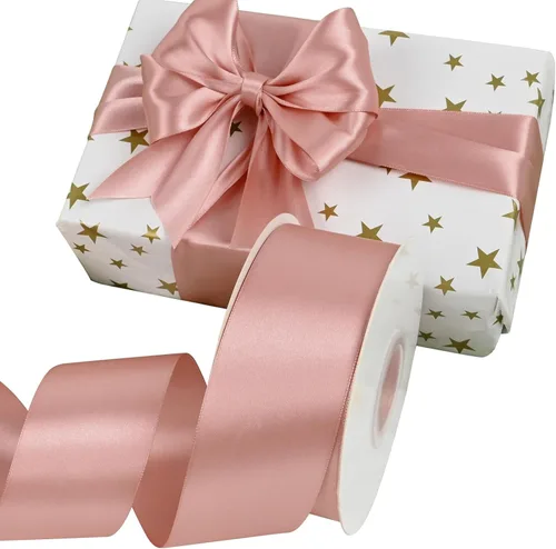Miniatura 15 de 10 Classic Colors Double Face Satin Ribbon Set 1/8 Inch Polyester Ribbons for Gift Wrapping Fabric Ribbon for Crafts Flower Bouquet Arts Wedding