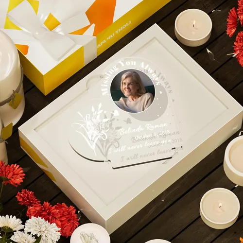 Miniatura 6 de Regalos conmemorativos personalizados, regalos de condolencias personalizados por la pérdida de mamá en memoria de un ser querido, marcos de fotos
