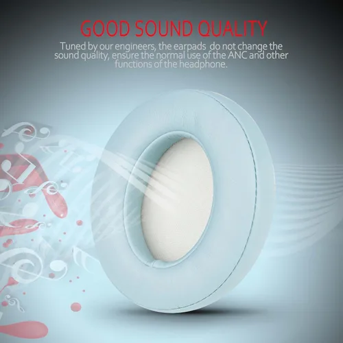 Miniatura 4 de Krone Kalpasmos Beats Studio 3 Almohadillas de repuesto para los oídos, almohadillas de repuesto de Beats Studio 3 para Studio 2 y 3 B0500/B0501