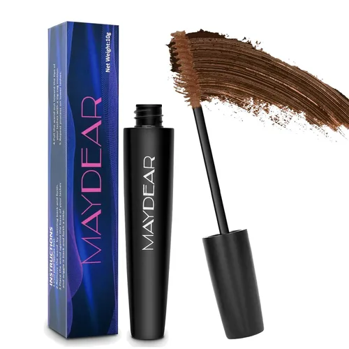 Miniatura 11 de Maydear - Máscara impermeable de larga duración, verde oscuro, a prueba de manchas para maquillaje de ojos de mujer