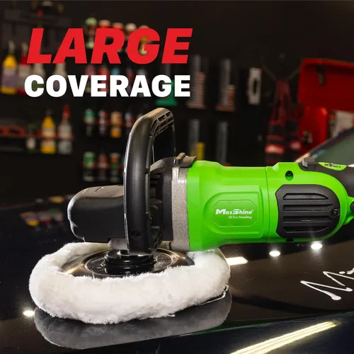 Miniatura 7 de Maxshine Pulidora rotativa M1300 Pro de 7 pulgadas, 1300 W, 6 velocidades, rosca de 5/8 pulgadas, herramienta de detallado automático para 7" M1300