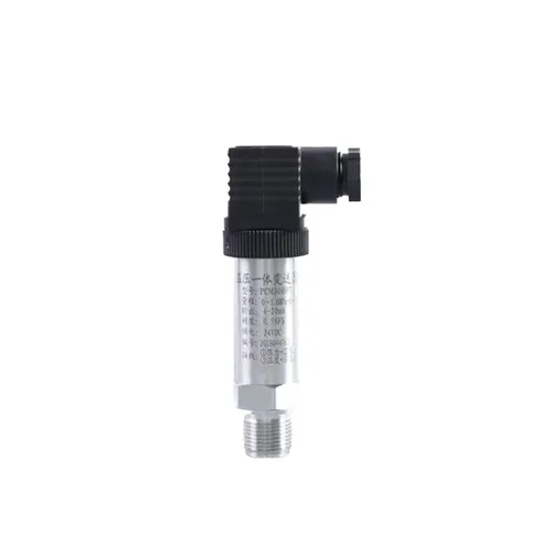 Negative Pressure Temperature Pressure Integrated Transmitter 4-20mA 0-5v 0-10V Output Sensor -50-100 Degrees Celsius(0-0.2Mpa)