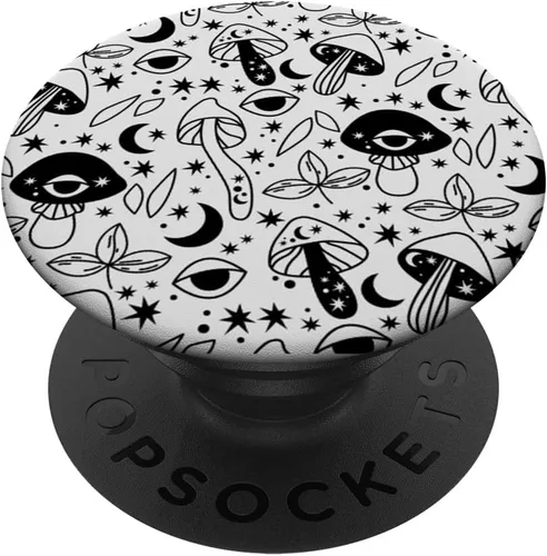PopSockets PopSockets intercambiables con diseño de flores de hongos tropicales retro