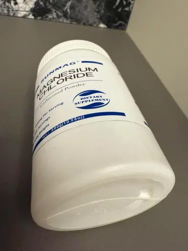 Miniatura 5 de Polvo natural del cloruro de magnesio, grado alimenticio 300g (10.58oz)/botella