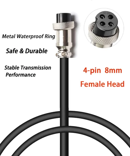 Miniatura 2 de Cargador de patinete eléctrico Suptopone 4 clavijas para Ninebot S/S-MAX/Mini PRO/Mini lite, cargador de batería de conector de 4 pines 63V 2A