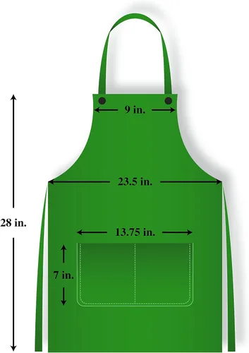 Miniatura 6 de Marca Peru Delantal para Hombre y Mujer — Mandiles Peruanos — 2 Bolsillos Delanteros