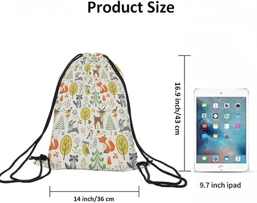 Miniatura 6 de Bolsas con cordón de unicornio, mochila y bolsa de gimnasio con cordón, Multi-a54, Mochilas de viaje