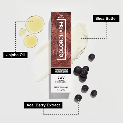 Miniatura 7 de COLORCHARM Permanent Cream Hair Dye Brown Hair Color Medium to Golden Caramel, Cool Natural, Brunette Shades 100% Gray Coverage Vegan, Free