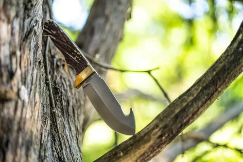 Miniatura 3 de Uncle Henry 185UH Next Gen - Cuchillo de hoja fija SS de alto carbono de 9.1 pulgadas con gancho de tripa de 4.3 pulgadas y mango de estaglón