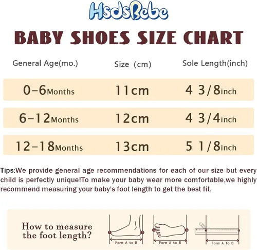 Miniatura 7 de HsdsBebe Unisex Newborn Baby Cotton Booties Non-Slip Sole for Toddler Boys Girls Infant Winter Warm Fleece Cozy Socks Shoes