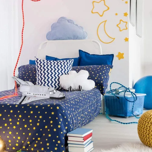 Miniatura 5 de ArtCreativity Peluche de transbordador espacial para niños, nave espacial de astronauta suave y tierna de 14.5 pulgadas, bonita decoración