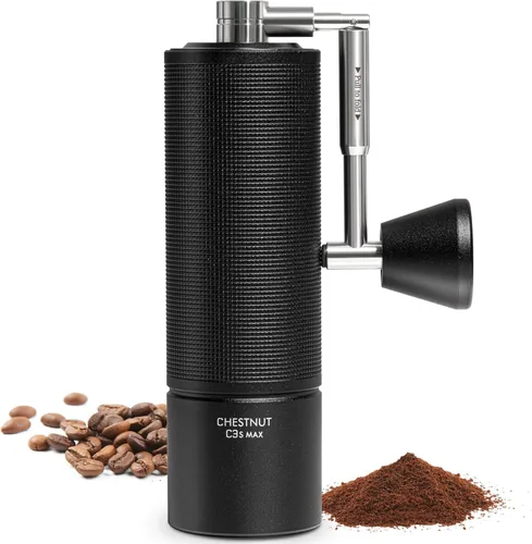 Miniatura 8 de TIMEMORE Chestnut C3 ESP Pro Molinillo de Café Manual, Molinillo de Café Manual de Rebaba Cónica de Acero Inoxidable S2C con Mango Plegable