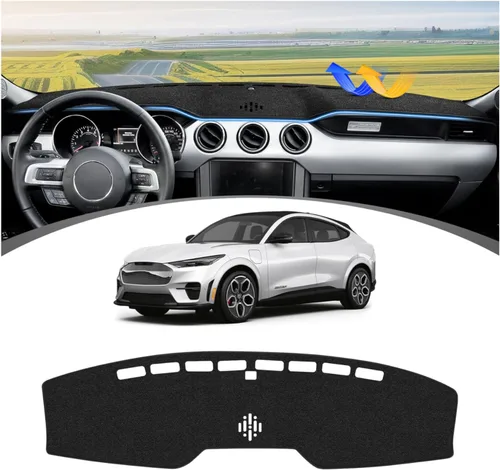 Miniatura 93 de FIILINES Cubierta para tablero Compatible con Mazda 3 2010-2013 Accesorios Tapete para tablero para Mazda 3 Accesorios Tapete para salpicadero