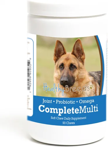 Miniatura 190 de Healthy Breeds Pug todo en uno multivitamínico suave masticable 60