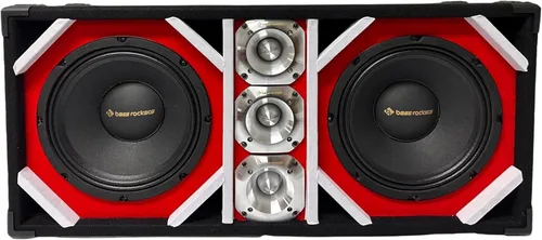 Miniatura 7 de Bass Rockers Caja de Chuchera Cargada de 6.5" con Altavoces de 6.5" para Exteriores, Hogar y Tweeters de 800W - Mejor para Vehículos UTV, ATV