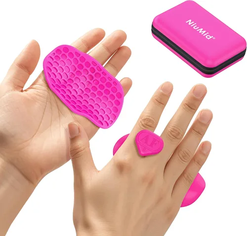 Agarres antideslizantes ampliados de 2ª generación – Guantes protectores de manos ergonómicos de silicona para levantamiento de pesas, dominadas,