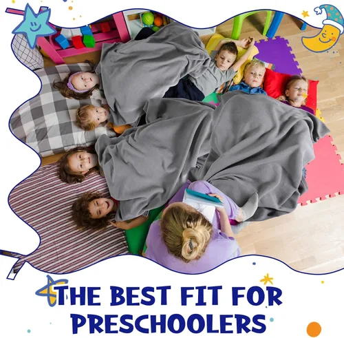Miniatura 4 de Newwiee 12 mantas de forro polar para cuna, 39 x 59 pulgadas, ligera y acogedora, manta cálida para siesta para niños, niñas, guardería, preescolar