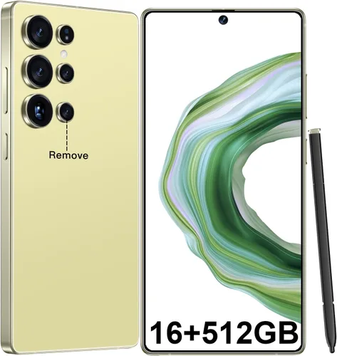 Miniatura 8 de JQAKP I25 Ultra Smartphone 16+512GB Android 14 Snapdragon 8 Gen 3 Cámara dual de 68MP+108MP Batería de 7000mAh Pantalla FHD+ de 6.99 Gris