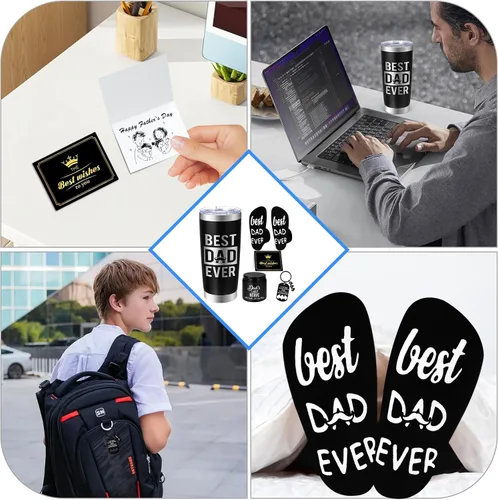 Miniatura 5 de Regalos para padre, regalo para papá, regalo del día del padre, regalos de Navidad para padres, regalos del día de Acción de Gracias para papá 20 0Z