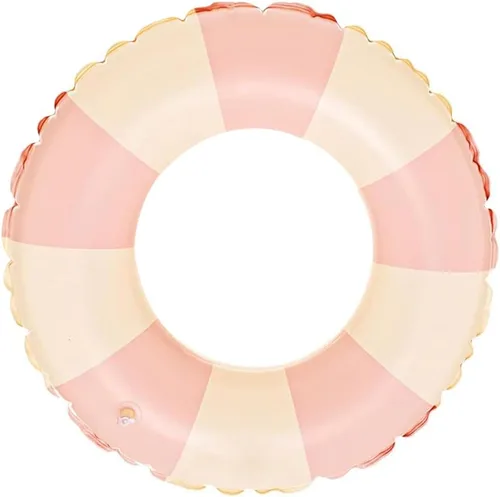 Audaisyly Anillo de natación para niños, flotadores inflables de piscina, tubo de natación, balsa de juguete con frutas, decoraciones de sirena,