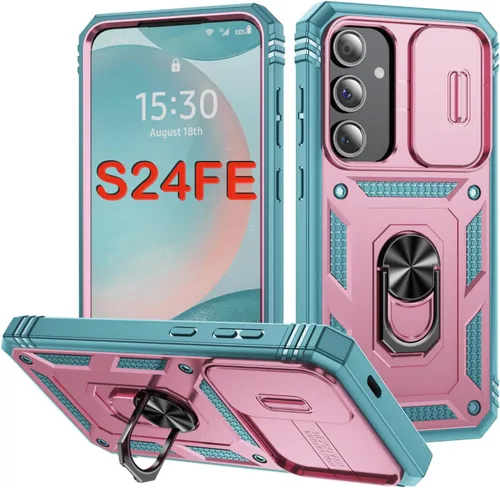 Miniatura 105 de PASNEW Funda para Samsung Galaxy S22 Ultra 5G, cubierta de cámara deslizante y soporte de dedo de metal giratorio de 360°, militar, resistente, a