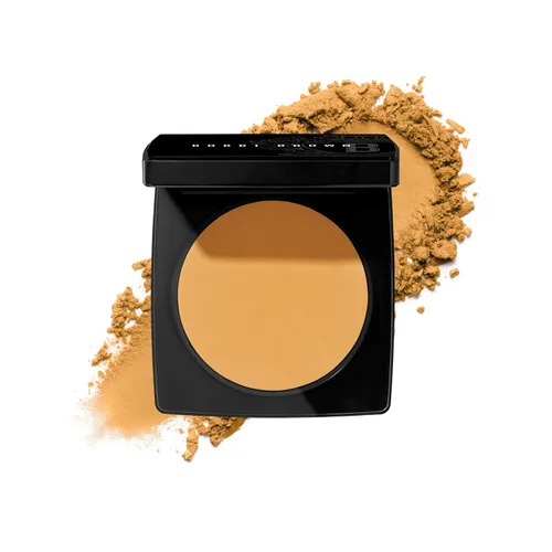 Miniatura 12 de Bobbi Brown Polvo prensado Sheer Finish Polvo fijador matificante absorbente de aceite para control de brillo durante todo el día Incluye soplo