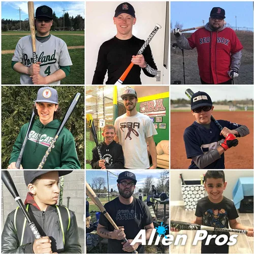 Miniatura 8 de ALIEN PROS Cinta de agarre de bate para béisbol de 0.020 in (paquete de 1 o 3) - Cinta de bate precortada y Pro Feel - Reemplazo para agarre de bate
